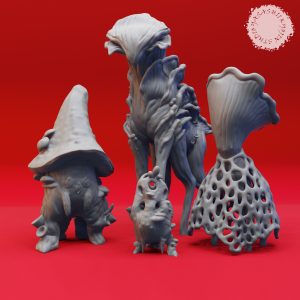 Mycelid Miniature – Fungal Forest Folk by Yasashii Kyojin Studio